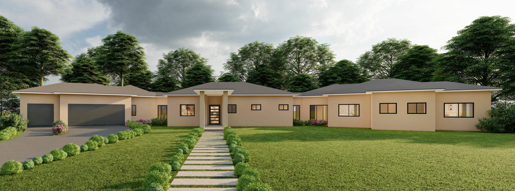 The Trifold facade