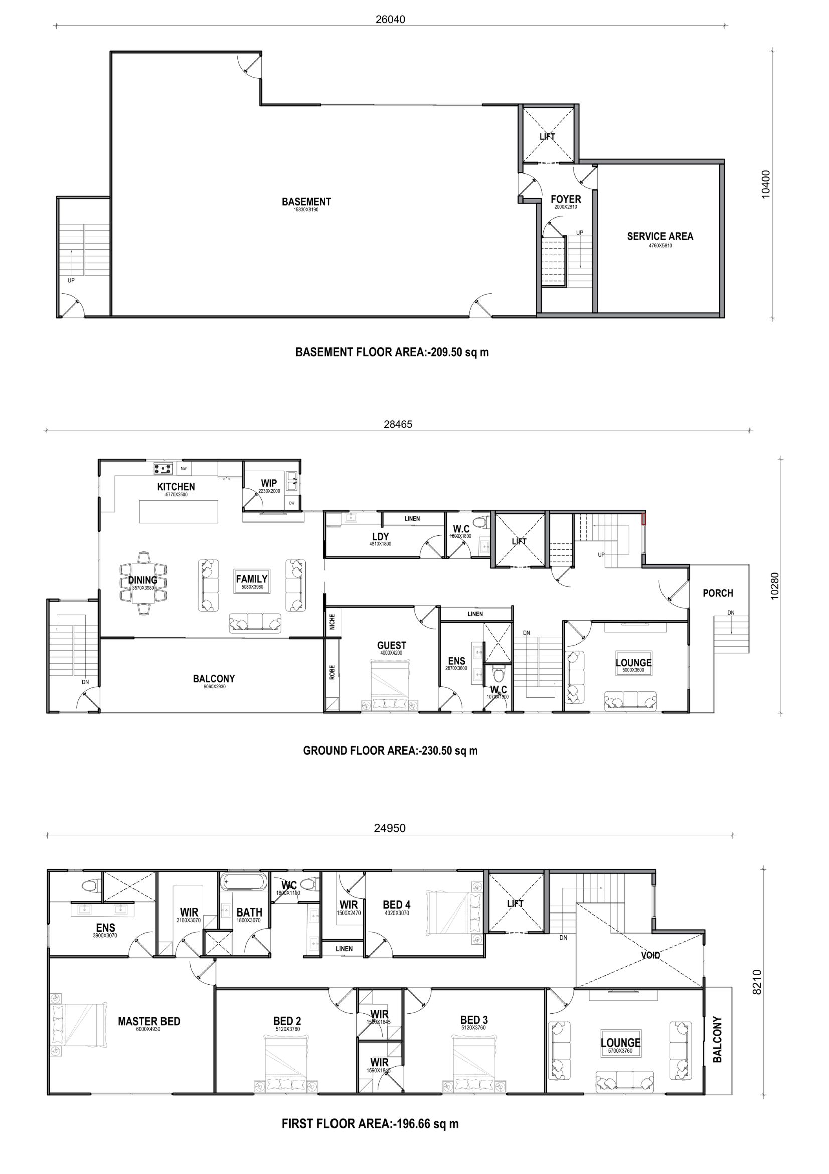 The Yeronga floor plan