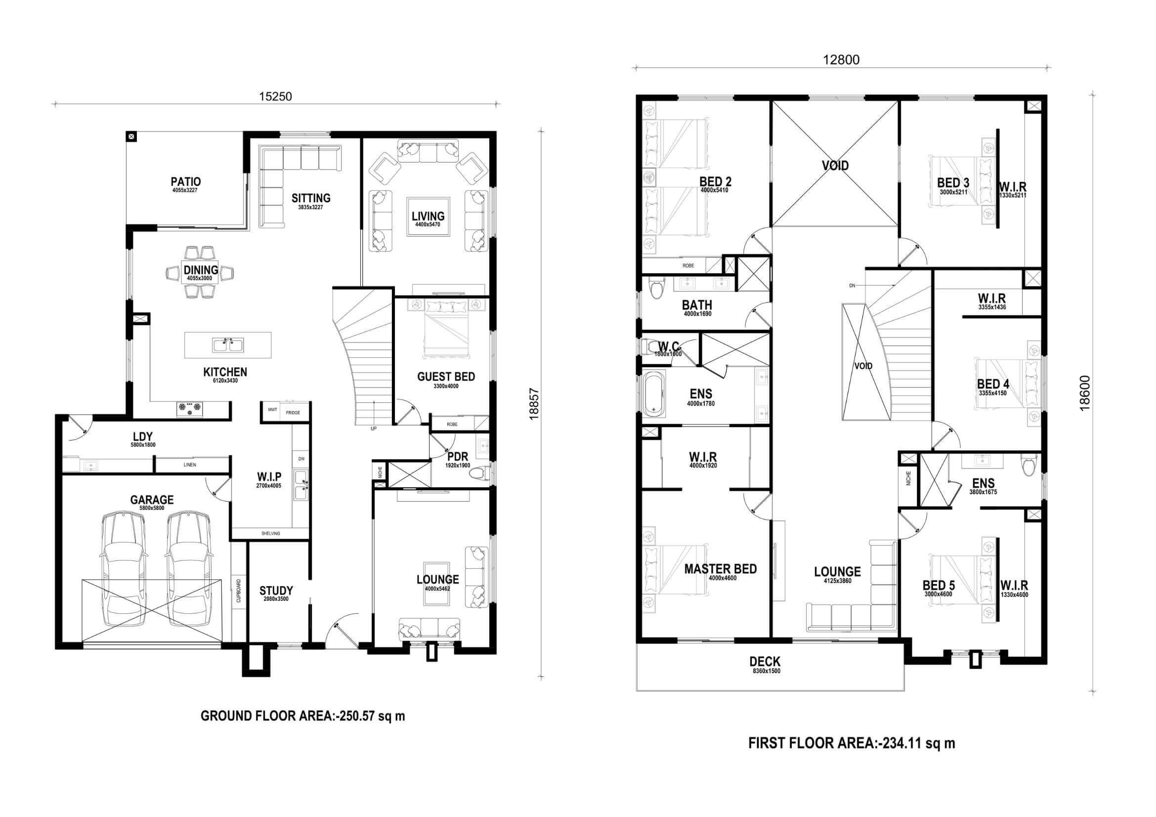 The Paisley Palace floor plan
