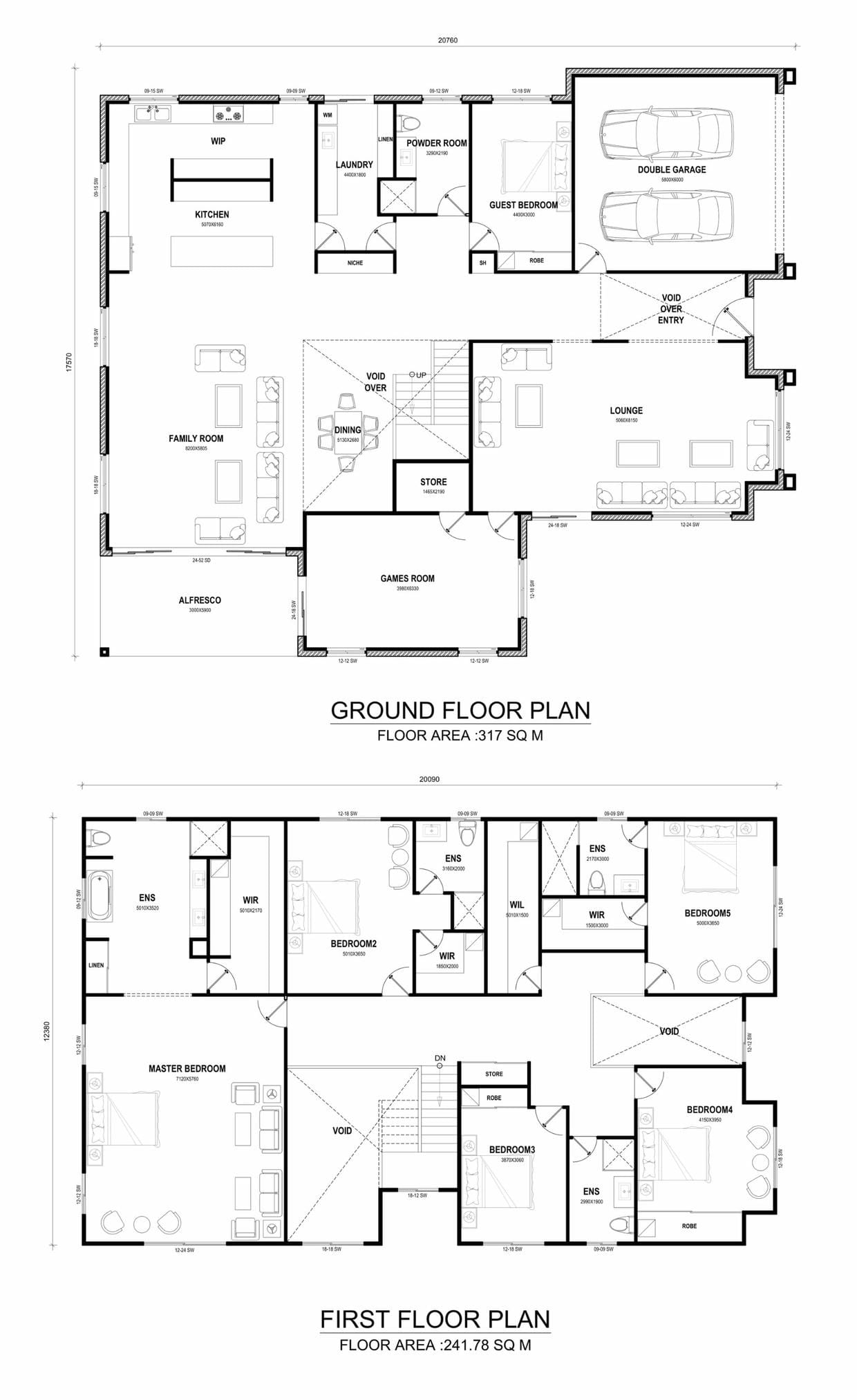 The Raven floor plan